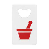 モルタルと杵 クレジットカード栓抜き (正面)