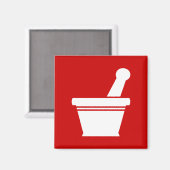 モルタルと杵 マグネット (正面/裏面)