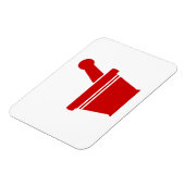 モルタルと杵 マグネット (左側)