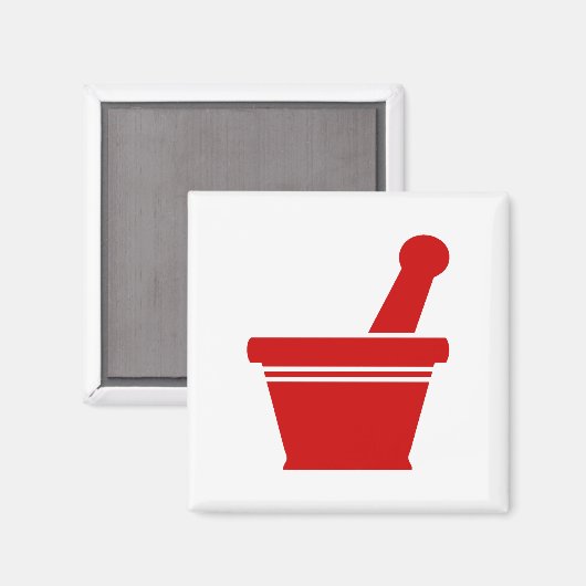 モルタルと杵 マグネット (正面/裏面)