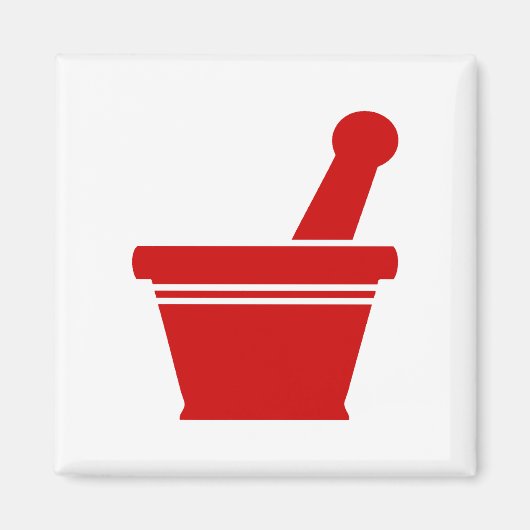 モルタルと杵 マグネット (正面)