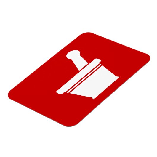 モルタルと杵 マグネット (左側)