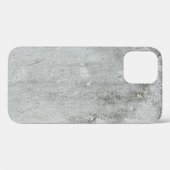 モルタルの壁（古い灰色の白黒） Case-Mate iPhoneケース (裏面 (横))