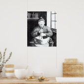 モルタルウィリーと呼ばれるウィリアム・ウィルソン ポスター (キッチン)