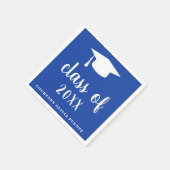 モルタルシンプルボードの卒業のモダン区分 スタンダードカクテルナプキン (角)