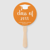 モルタルシンプルボードの卒業のモダン区分 ハンドファン (裏面)