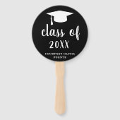 モルタルシンプルボードの卒業のモダン区分 ハンドファン (裏面)