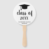 モルタルシンプルボードの卒業のモダン区分 ハンドファン (裏面)