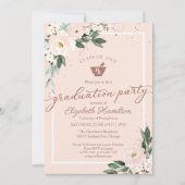 モルタルペッスル薬局グラードパーティーピンクフローラ 招待状 (正面)
