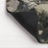 モルタルメンは耳を覆い目を避ける マウスパッド (コーナー)