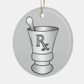 モルタル杵 セラミックオーナメント (左)