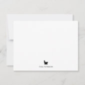 モルタル&ペッスル薬学院卒業生の贈り物 – ノートカード (正面)