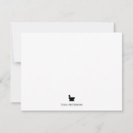 モルタル&ペッスル薬学院卒業生の贈り物 –  ノートカード