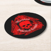 モルダウ歴史戦闘飲み物用コースター ラウンドペーパーコースター (アングル)