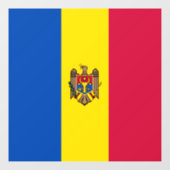 モルダビア国旗 ウィンドウサイン (シート)