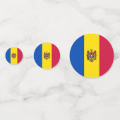 モルダビア国旗 コンフェッティ (裏面)