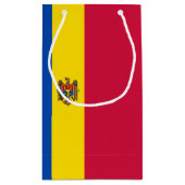 モルダビア国旗 スモールペーパーバッグ (裏面)