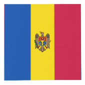 モルダビア国旗 フォトキューブ (正面)