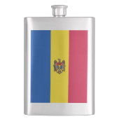 モルダビア国旗 フラスク (正面)