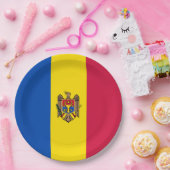 モルダビア国旗 ペーパープレート (パーティー)