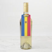 モルダビア国旗 ボトルネックタグ (ボトル)