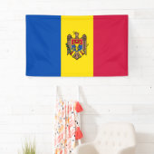モルダビア国旗 横断幕 (インサイチュ)