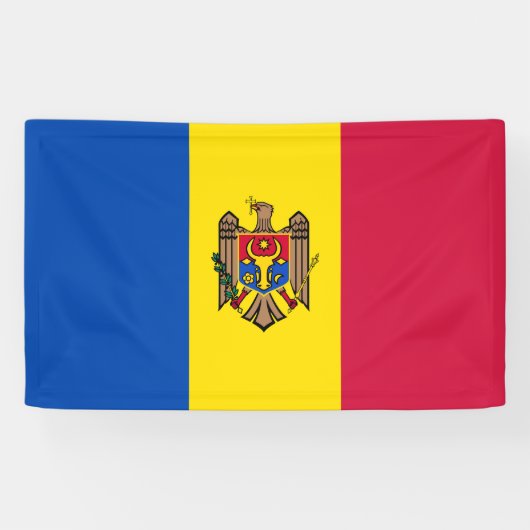 モルダビア国旗 横断幕 (横)