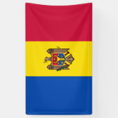 モルダビア国旗 横断幕 (縦)