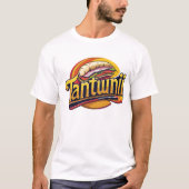 モルダンタイポグラフィTシャツデザイン Tシャツ (正面)