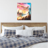 モルダン美術 キャンバスプリント (インサイチュ (寝室))