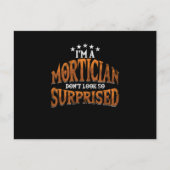 モルティシアのエンバルマー死葬墓地にいる ポストカード (正面)