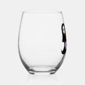 モルティシアハッチワイングラス ステムなしワイングラス (右)