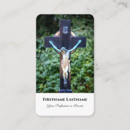 モルティシアンスピリチュアルヒーラー聖十字大臣 名刺