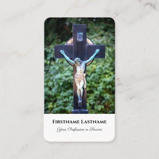 モルティシアンスピリチュアルヒーラー聖十字大臣 名刺 (正面)