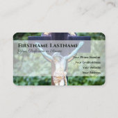 モルティシアンスピリチュアルヒーラー聖十字大臣 名刺 (裏面)