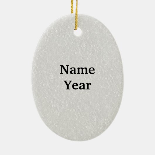 モルティシャン保持骨壷クリスマスオーナメント セラミックオーナメント (裏面)