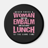 モルティシャン・モルグの遺体保管庫の詰め込み職種Gif マグネット (正面)