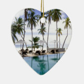 モルディブからの挨拶 セラミックオーナメント (右)