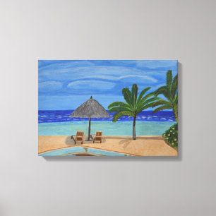モルディブのキャンバスアート キャンバスプリント