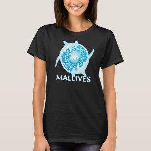 モルディブのハンマーヘッドシャーク共和国 Tシャツ
