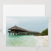 モルディブのリゾート (正面/裏面)