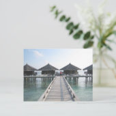 モルディブの休日 ポストカード (スタンド正面)