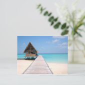 モルディブの休日 ポストカード (スタンド正面)