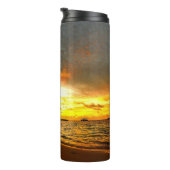 モルディブの夕日 タンブラー (回転右)