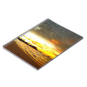 モルディブの夕日 ノートブック (左側)