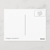 モルディブの夕日 ポストカード (裏面)