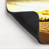モルディブの夕日 マウスパッド (コーナー)