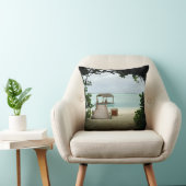 モルディブの島のボート クッション (椅子)