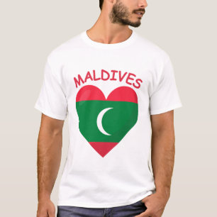 モルディブの旗 Tシャツ