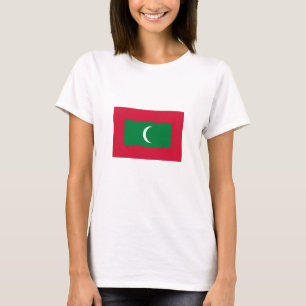 モルディブの旗 Tシャツ